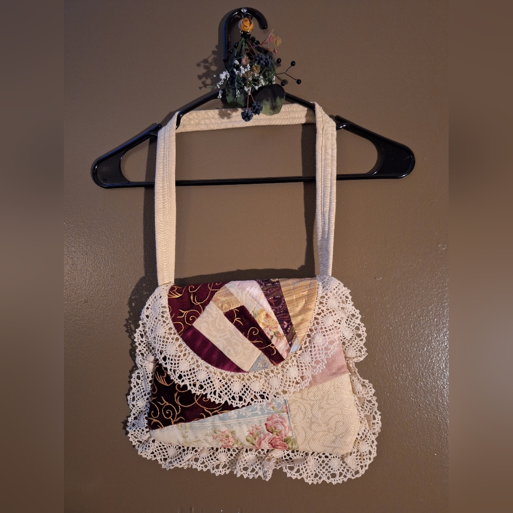 Handmade quilt purse